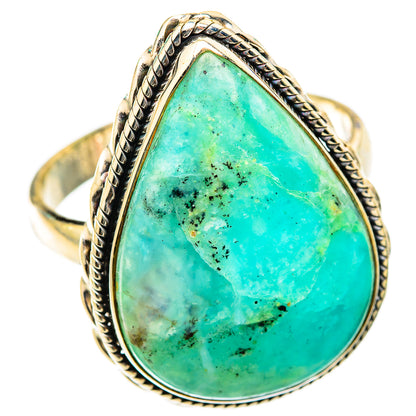 Peruvian Opal Rings handcrafted by Ana Silver Co - RING118508 - Photo 2