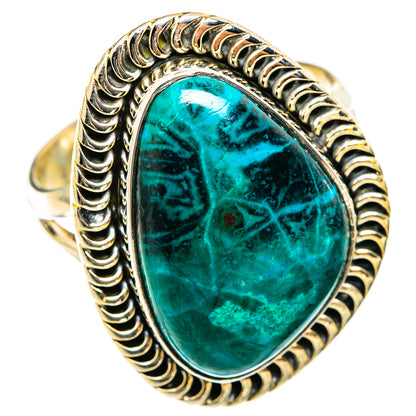 Azurite Rings handcrafted by Ana Silver Co - RING118513 - Photo 2