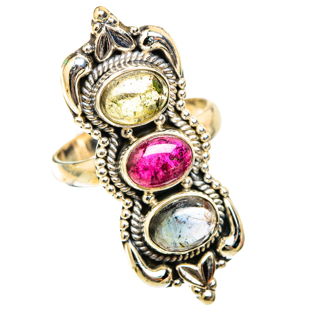 Tourmaline Rings handcrafted by Ana Silver Co - RING118535 - Photo 2