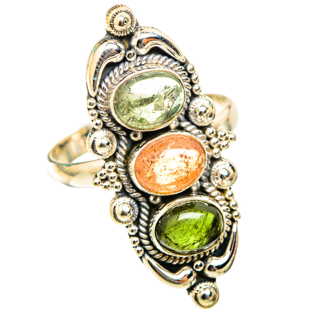 Tourmaline Rings handcrafted by Ana Silver Co - RING118536 - Photo 2