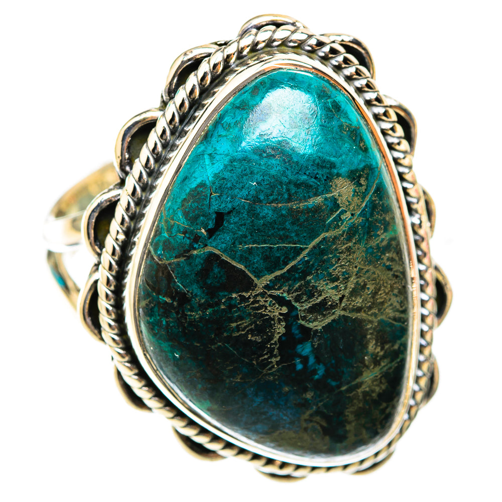 Azurite Rings handcrafted by Ana Silver Co - RING118542 - Photo 2