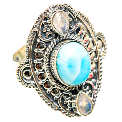 Larimar Rings handcrafted by Ana Silver Co - RING118543 - Photo 2