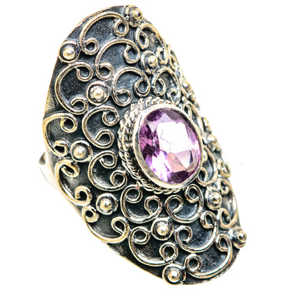 Amethyst Rings handcrafted by Ana Silver Co - RING118553 - Photo 2