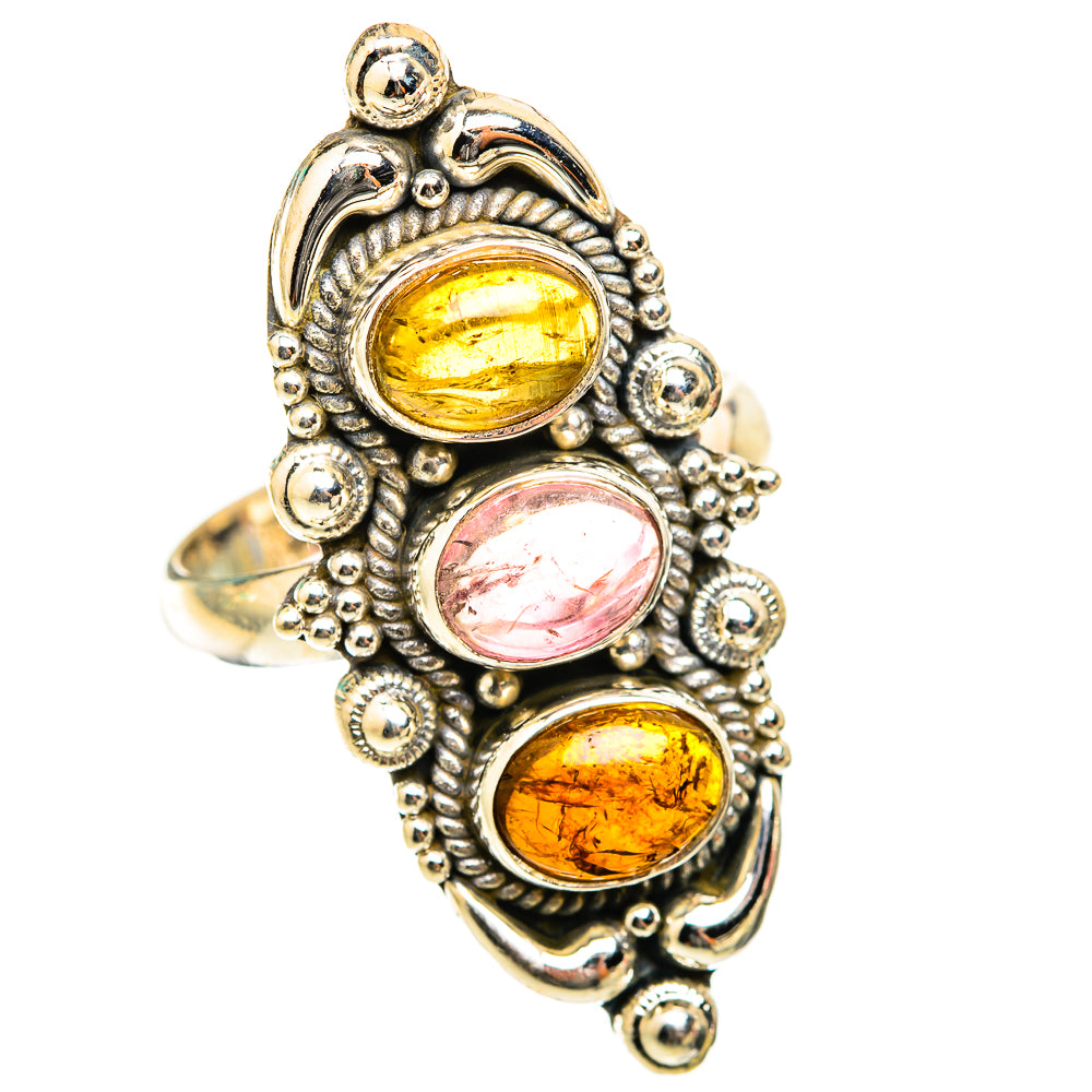 Tourmaline Rings handcrafted by Ana Silver Co - RING118562 - Photo 2