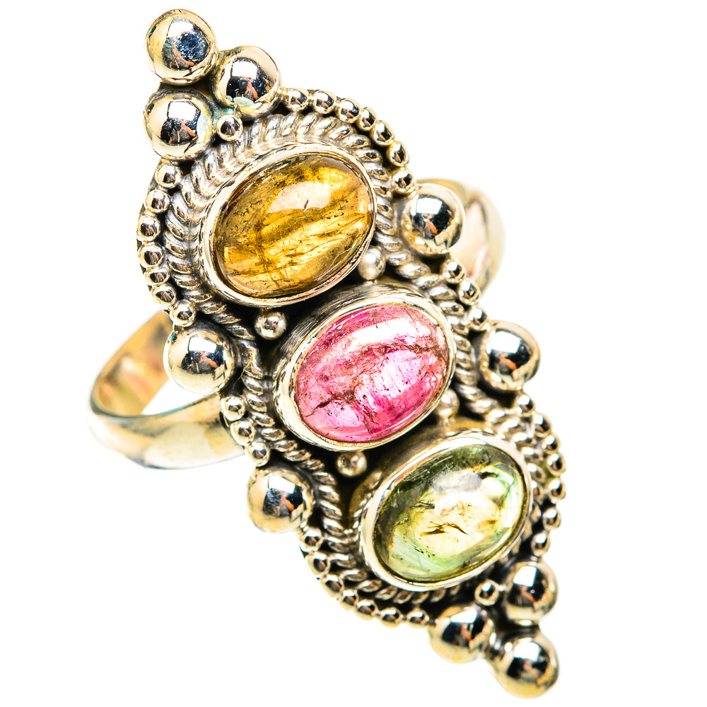 Tourmaline Rings handcrafted by Ana Silver Co - RING118584 - Photo 2