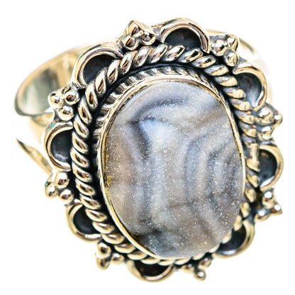 Desert Druzy Rings handcrafted by Ana Silver Co - RING118631 - Photo 2