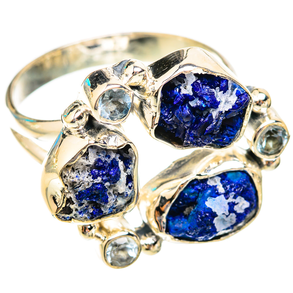 Azurite Rings handcrafted by Ana Silver Co - RING118632 - Photo 2
