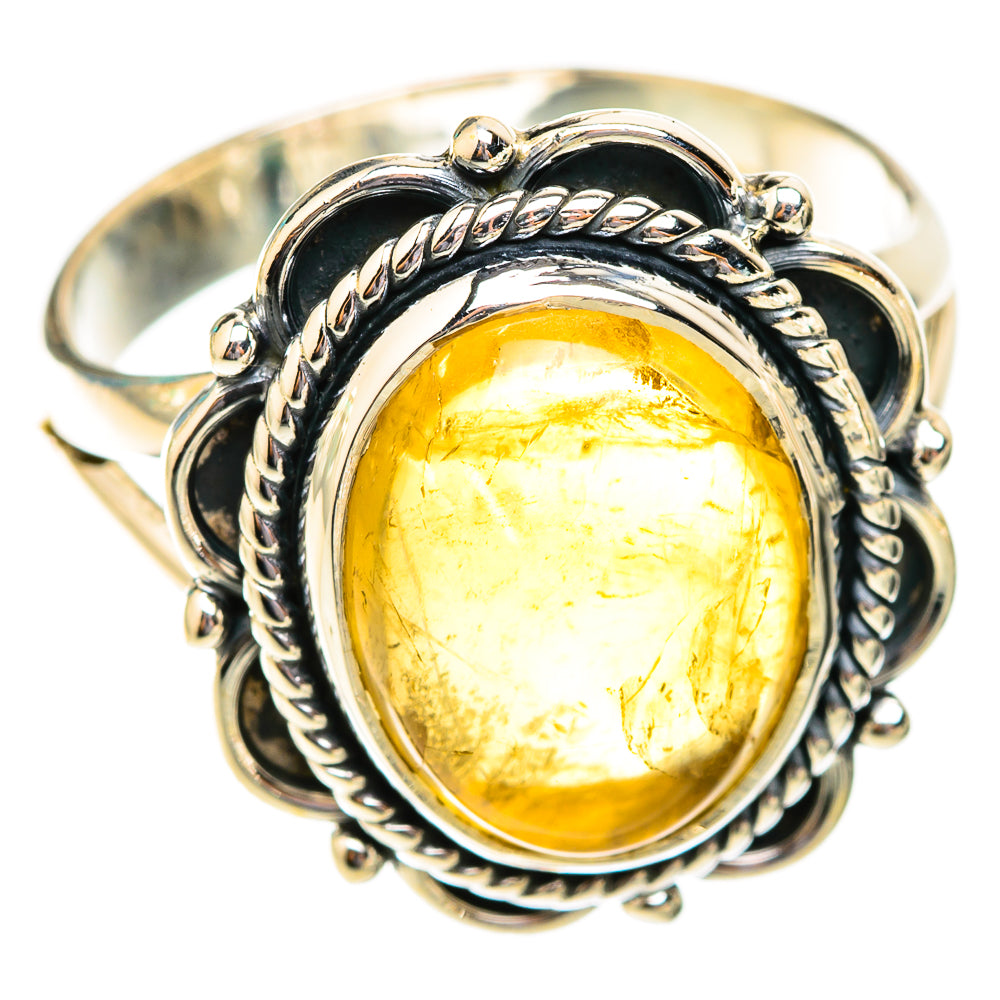 Citrine Rings handcrafted by Ana Silver Co - RING118671 - Photo 2