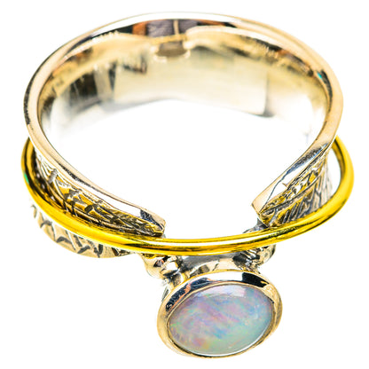 Ethiopian Opal Rings handcrafted by Ana Silver Co - RING118681 - Photo 2
