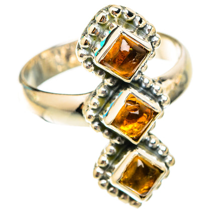 Citrine Rings handcrafted by Ana Silver Co - RING118693 - Photo 2