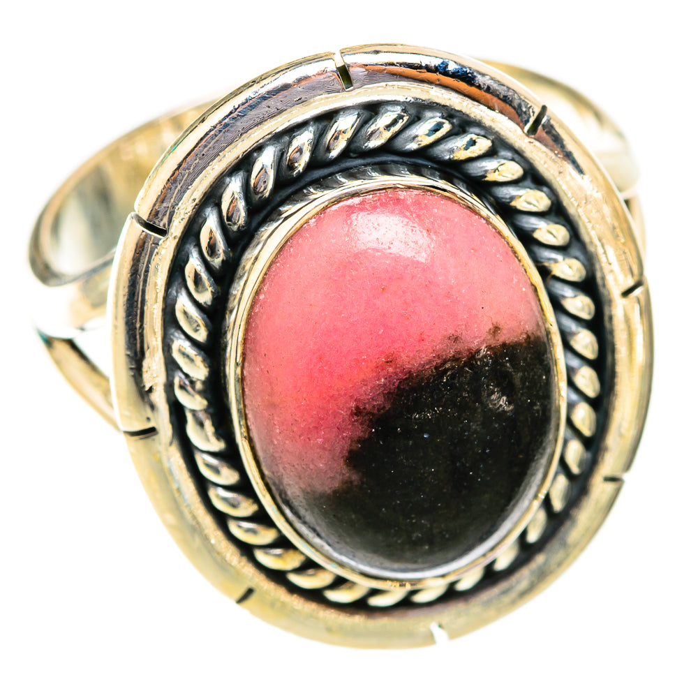 Rhodonite Rings handcrafted by Ana Silver Co - RING118695 - Photo 2