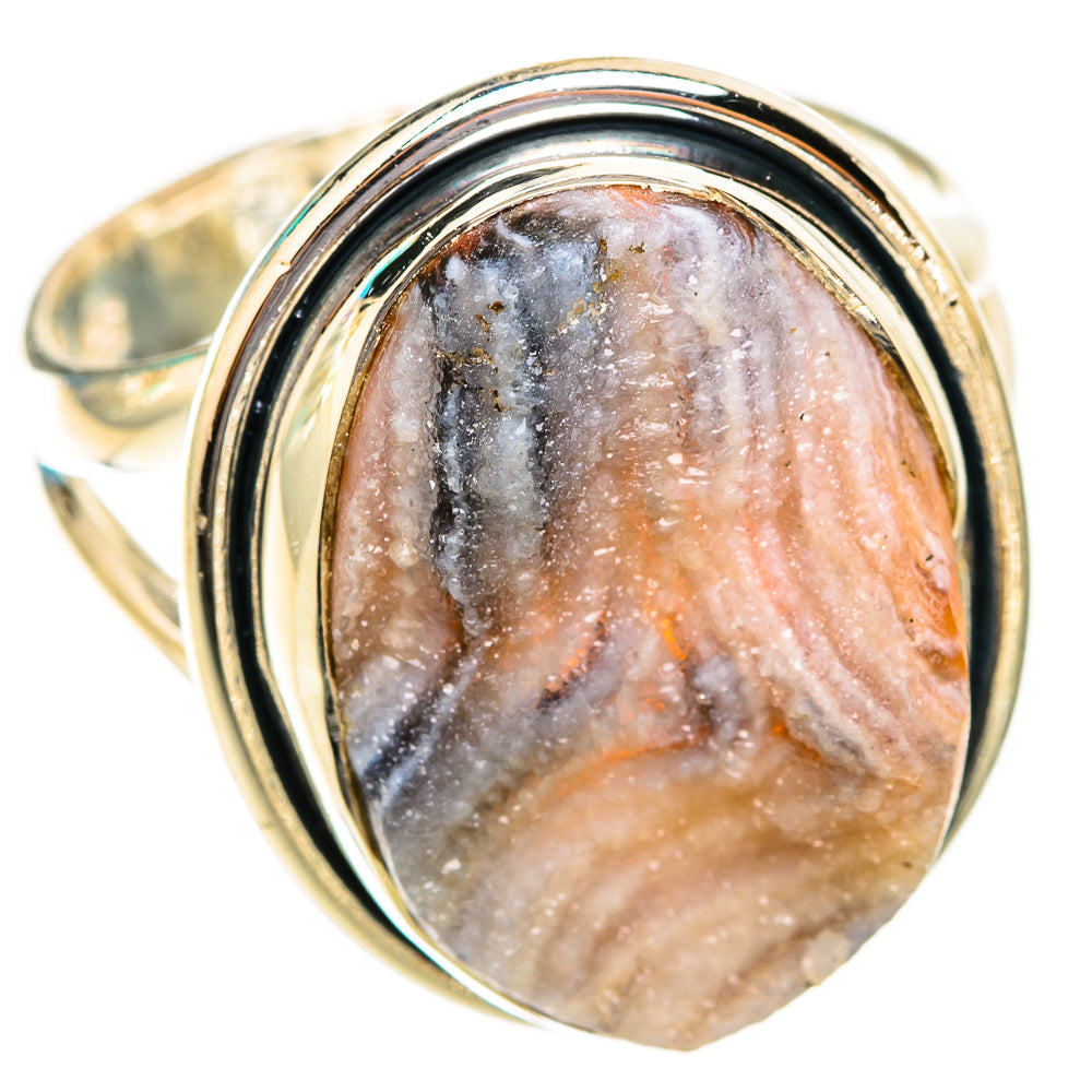Desert Druzy Rings handcrafted by Ana Silver Co - RING118704 - Photo 2