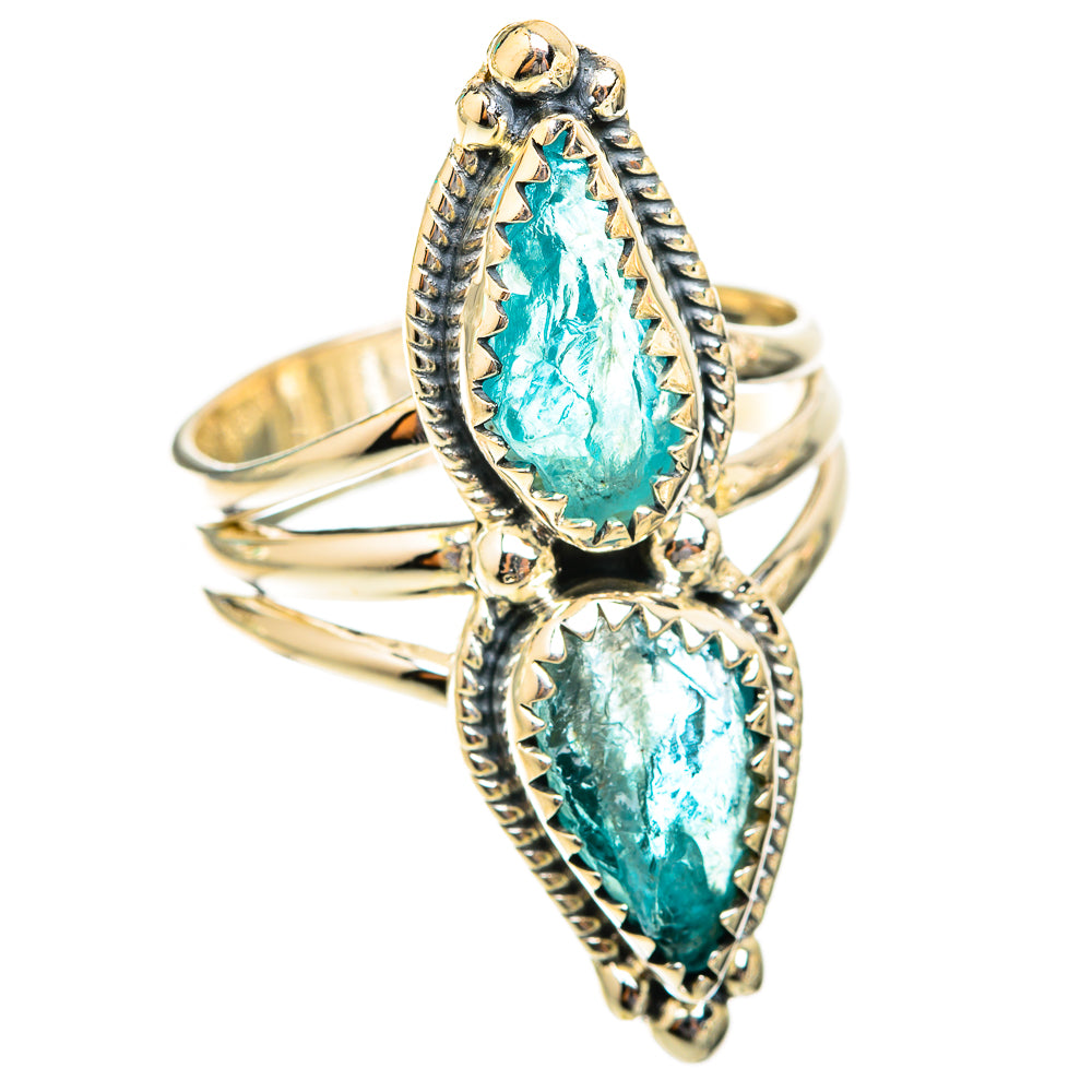 Apatite Rings handcrafted by Ana Silver Co - RING118708 - Photo 2