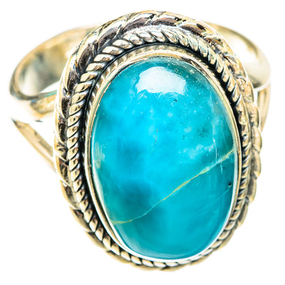 Larimar Rings handcrafted by Ana Silver Co - RING118725 - Photo 2