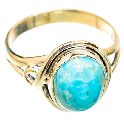 Larimar Rings handcrafted by Ana Silver Co - RING118728 - Photo 2