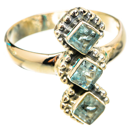 Blue Topaz Rings handcrafted by Ana Silver Co - RING118730 - Photo 2