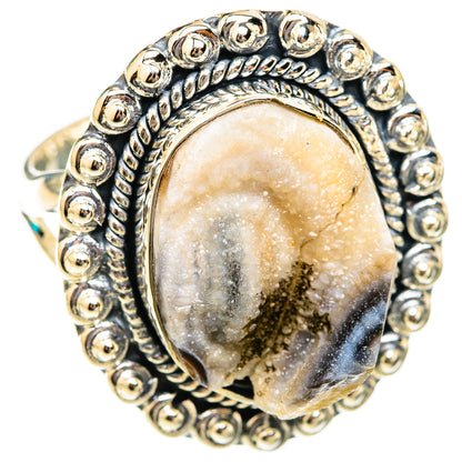 Desert Druzy Rings handcrafted by Ana Silver Co - RING118747 - Photo 2