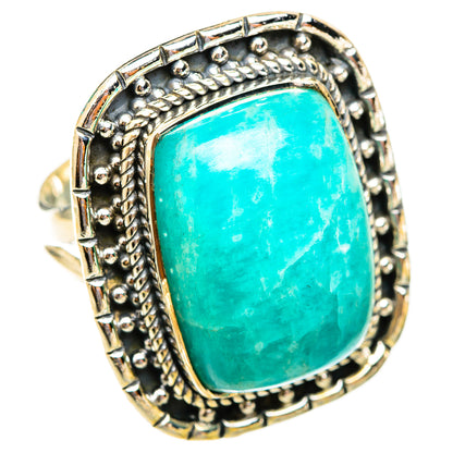 Amazonite Rings handcrafted by Ana Silver Co - RING118762 - Photo 2