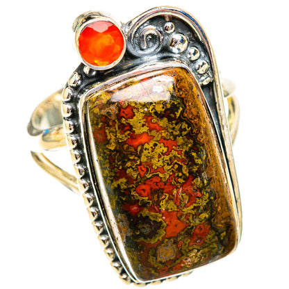 Moroccan Agate Rings handcrafted by Ana Silver Co - RING118766 - Photo 2