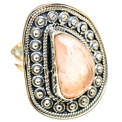 Rose Quartz Rings handcrafted by Ana Silver Co - RING118769 - Photo 2