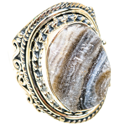 Desert Druzy Rings handcrafted by Ana Silver Co - RING118785 - Photo 2