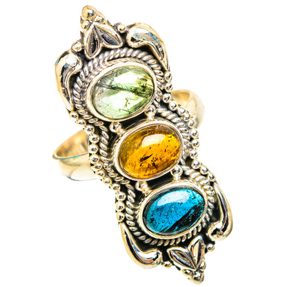Tourmaline Rings handcrafted by Ana Silver Co - RING118817 - Photo 2