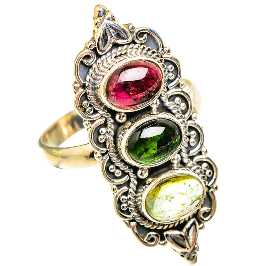 Tourmaline Rings handcrafted by Ana Silver Co - RING118848 - Photo 2