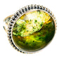 Australian Green Opal Rings handcrafted by Ana Silver Co - RING118859 - Photo 2
