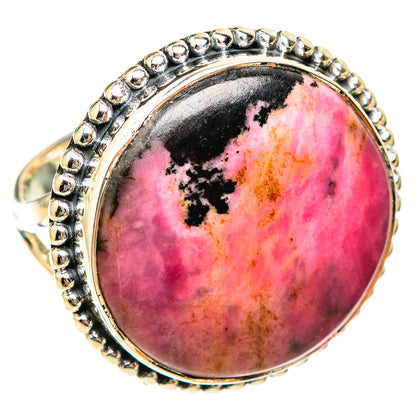 Rhodonite Rings handcrafted by Ana Silver Co - RING118870 - Photo 2
