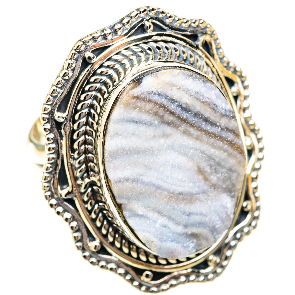 Desert Druzy Rings handcrafted by Ana Silver Co - RING118883 - Photo 2