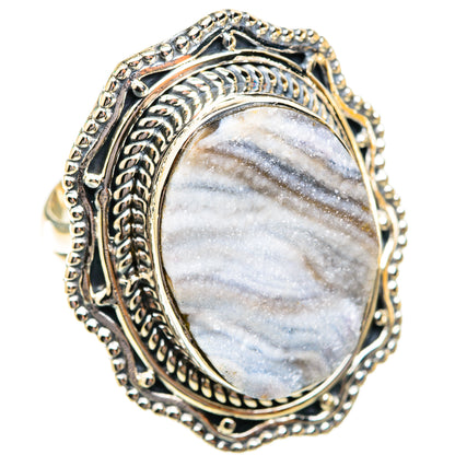 Desert Druzy Rings handcrafted by Ana Silver Co - RING118883 - Photo 2
