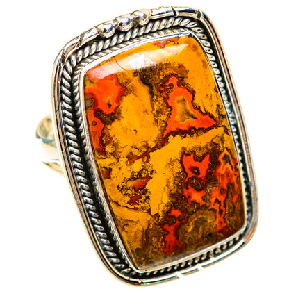 Moroccan Agate Rings handcrafted by Ana Silver Co - RING118892 - Photo 2