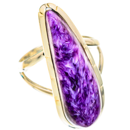 Charoite Rings handcrafted by Ana Silver Co - RING118896 - Photo 2