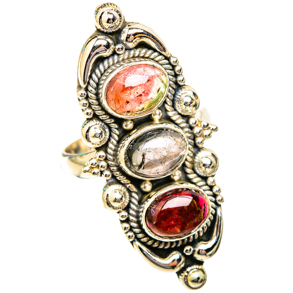 Tourmaline Rings handcrafted by Ana Silver Co - RING118903 - Photo 2