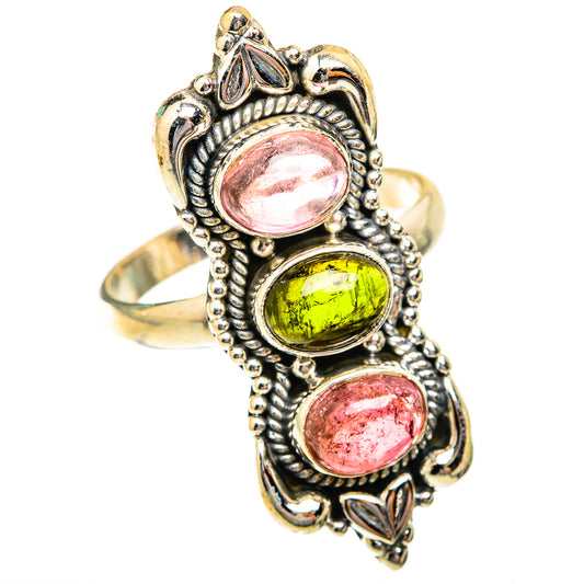 Tourmaline Rings handcrafted by Ana Silver Co - RING118904 - Photo 2