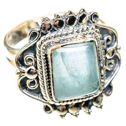 Aquamarine Rings handcrafted by Ana Silver Co - RING118908 - Photo 2