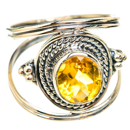 Citrine Rings handcrafted by Ana Silver Co - RING118917 - Photo 2