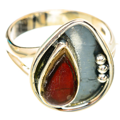 Ammolite Rings handcrafted by Ana Silver Co - RING118921 - Photo 2