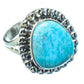 Larimar Rings handcrafted by Ana Silver Co - RING11894