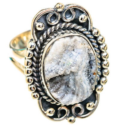 Desert Druzy Rings handcrafted by Ana Silver Co - RING118953 - Photo 2