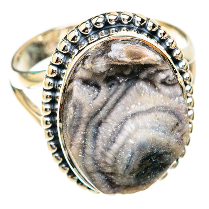 Desert Druzy Rings handcrafted by Ana Silver Co - RING118954 - Photo 2