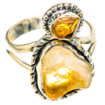 Citrine Rings handcrafted by Ana Silver Co - RING118964 - Photo 2