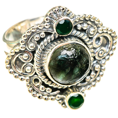 Seraphinite Rings handcrafted by Ana Silver Co - RING118979 - Photo 2