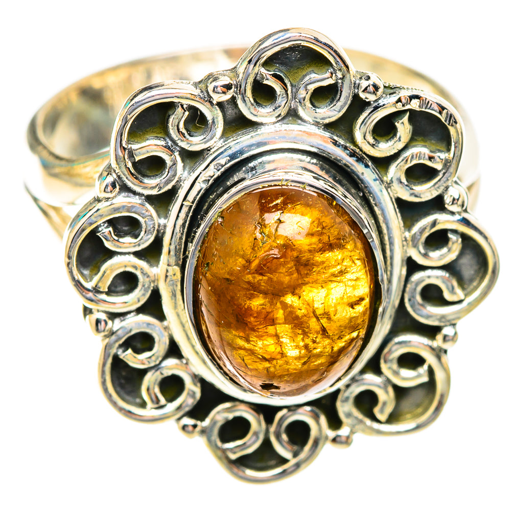 Citrine Rings handcrafted by Ana Silver Co - RING118983 - Photo 2