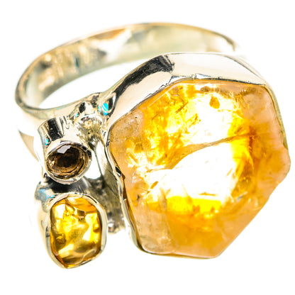 Citrine Rings handcrafted by Ana Silver Co - RING119004 - Photo 2