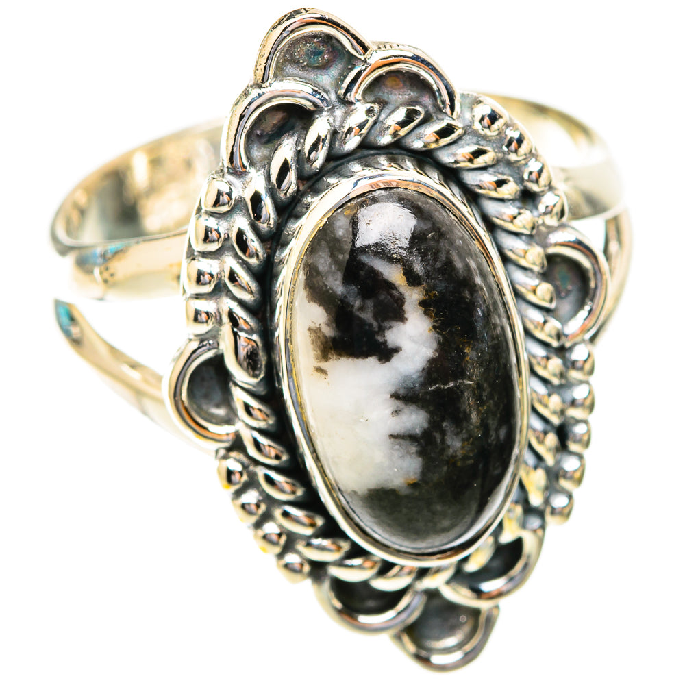 Pinolith Jasper Rings handcrafted by Ana Silver Co - RING119010 - Photo 2