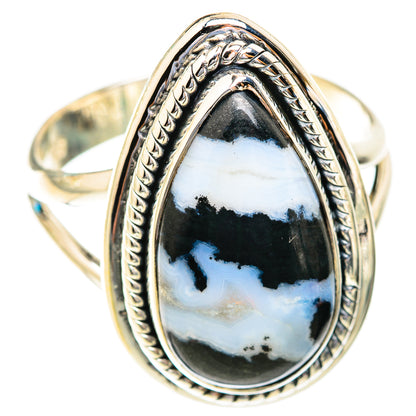 Pinolith Jasper Rings handcrafted by Ana Silver Co - RING119011 - Photo 2