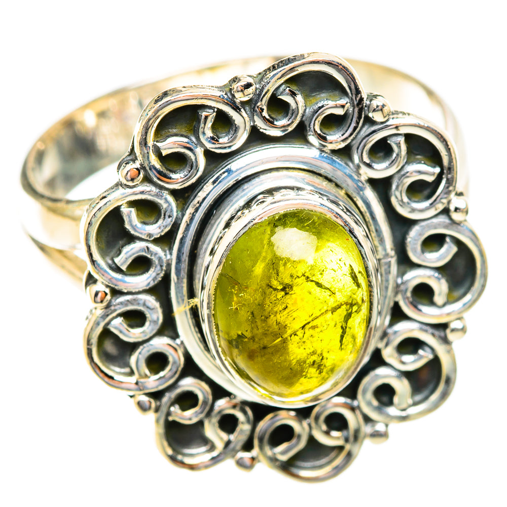Peridot Rings handcrafted by Ana Silver Co - RING119019 - Photo 2