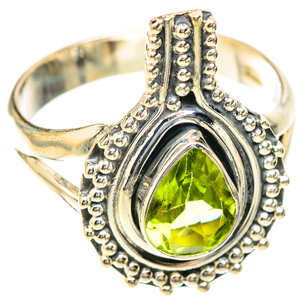 Peridot Rings handcrafted by Ana Silver Co - RING119024 - Photo 2