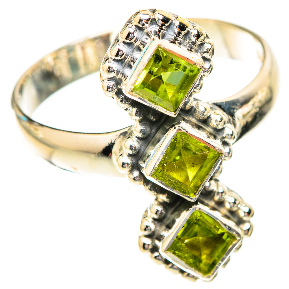Peridot Rings handcrafted by Ana Silver Co - RING119044 - Photo 2